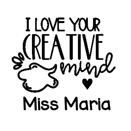 Creative Mind 35mm stamp - STAMP IT, By Miss. M