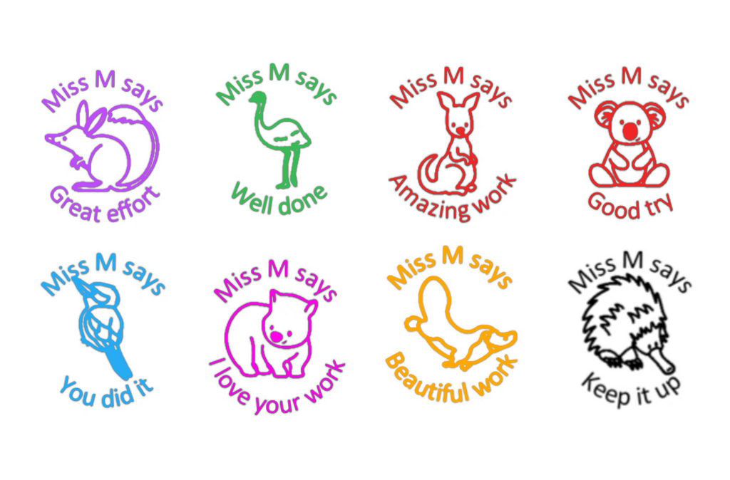 Australian Animals Pack - STAMP IT, By Miss. M