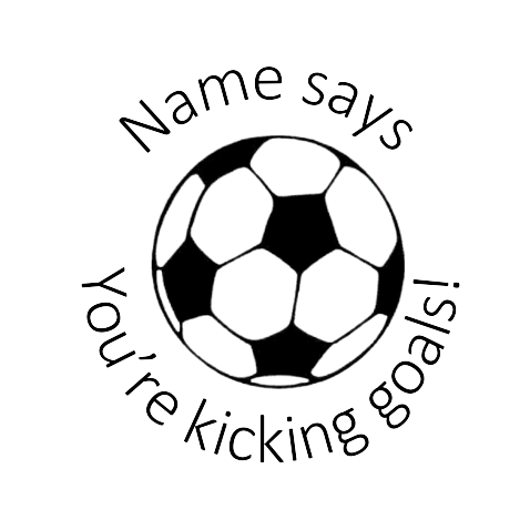 Soccer Ball Stamp - STAMP IT, By Miss. M