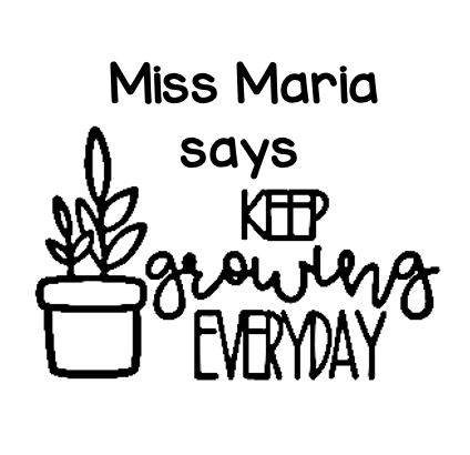 Keep Growing Every day 35mm stamp - STAMP IT, By Miss. M