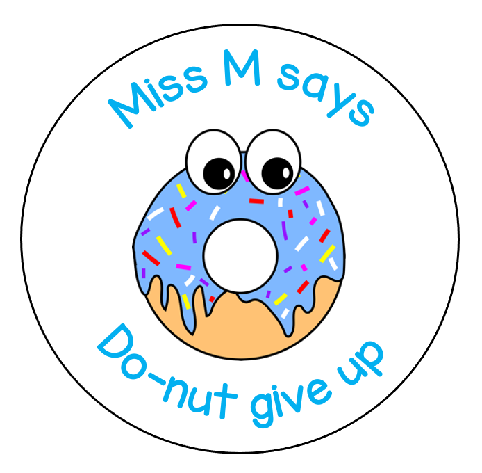 Rosie Jay Donut sticker sheet - STAMP IT, By Miss. M
