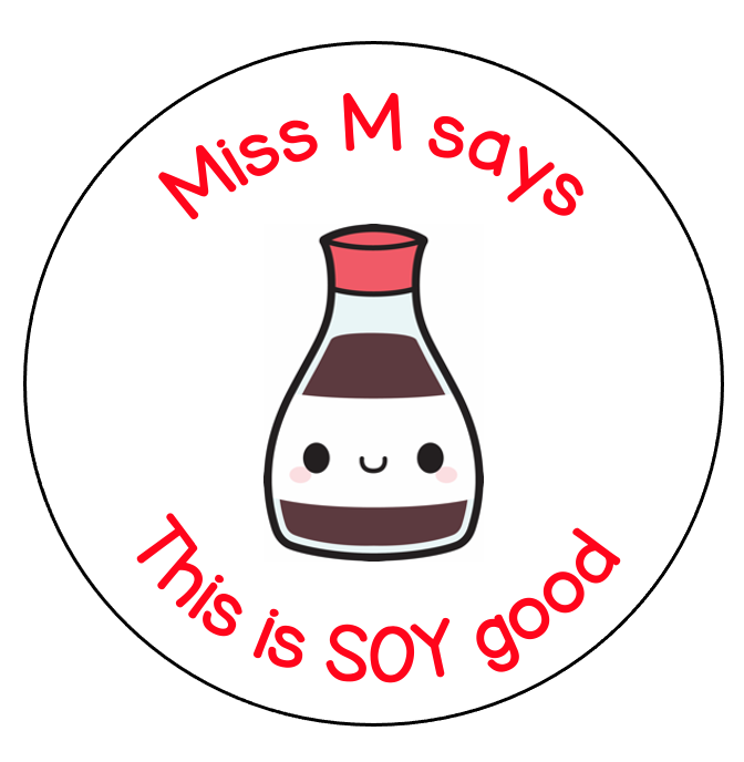 Soy Sauce sticker sheet - STAMP IT, By Miss. M