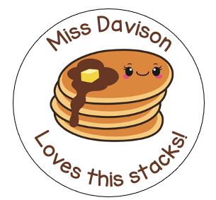 Pancake Stack sticker sheet - STAMP IT, By Miss. M