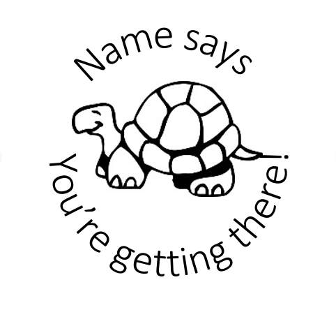 Turtle stamp - STAMP IT, By Miss. M