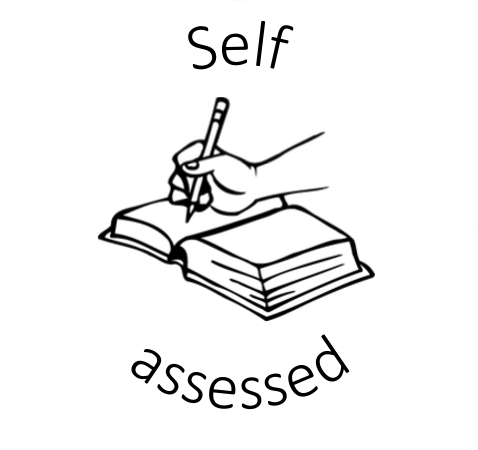 Self-assessed stamp - STAMP IT, By Miss. M