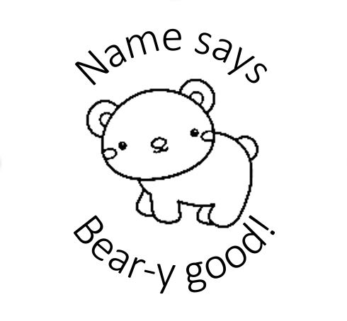 Beary good Stamp - STAMP IT, By Miss. M