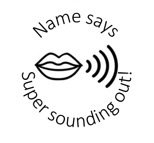 Super Sounding out stamp - STAMP IT, By Miss. M