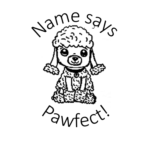 Dog Collection Stamp - Coco Nessie - STAMP IT, By Miss. M