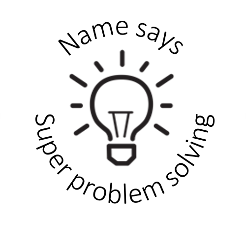 Super Problem Solving stamp - STAMP IT, By Miss. M