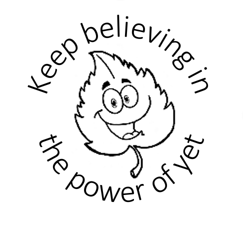 The power of yet leaf stamp - STAMP IT, By Miss. M