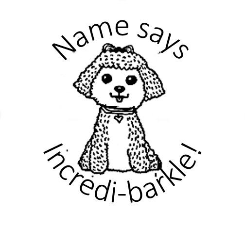 Dog Collection Stamp - Diane - STAMP IT, By Miss. M
