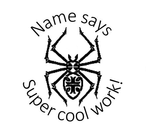 Spider Stamp - STAMP IT, By Miss. M