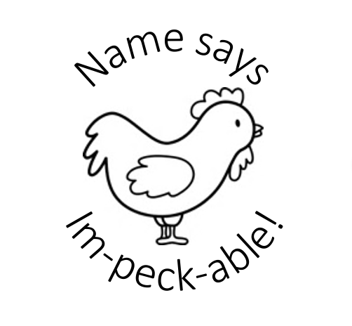 Farm Rooster Stamp - STAMP IT, By Miss. M