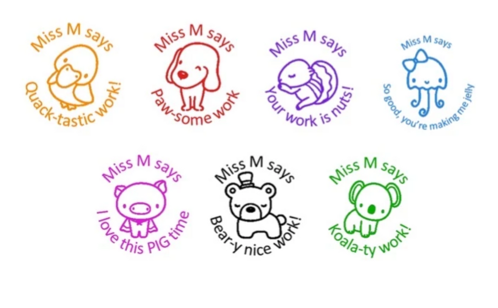 Cute Cuties Rainbow 3.0 - STAMP IT, By Miss. M