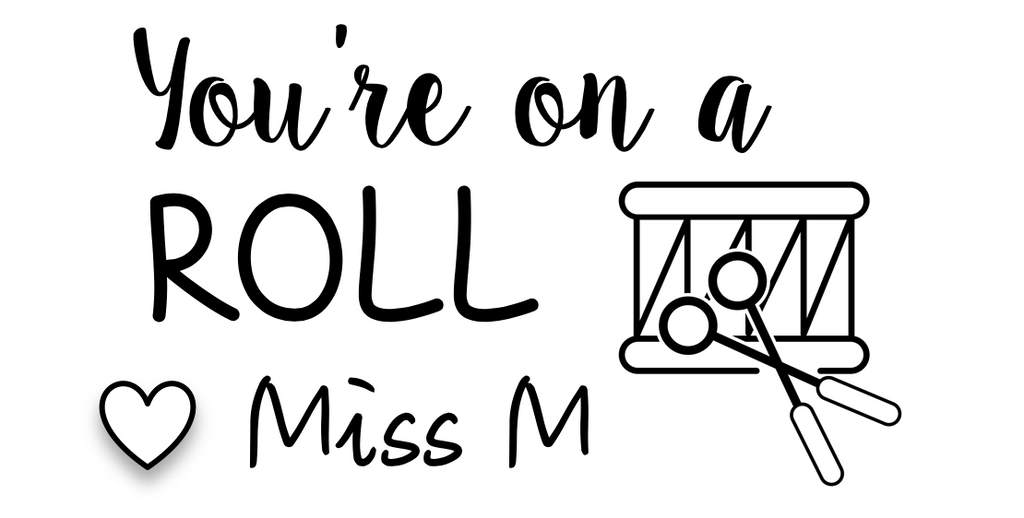 Drumroll Rectangle Stamp - STAMP IT, By Miss. M