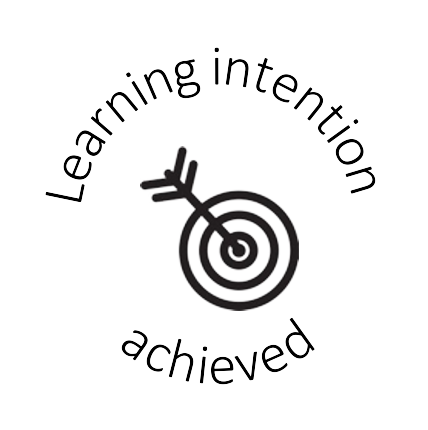 Learning Intention (Target) | Personalised Teacher Stamps – STAMP IT ...