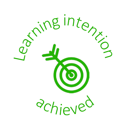 Learning Intention Target Icon Learning Intention (Target) | Personalised Teacher Stamps – STAMP IT ...