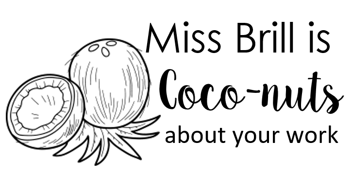 Coconuts Rectangle Stamp - STAMP IT, By Miss. M