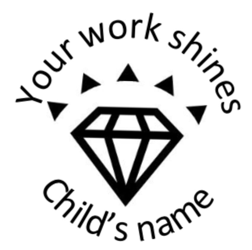 Diamond Parent Stamp - STAMP IT, By Miss. M